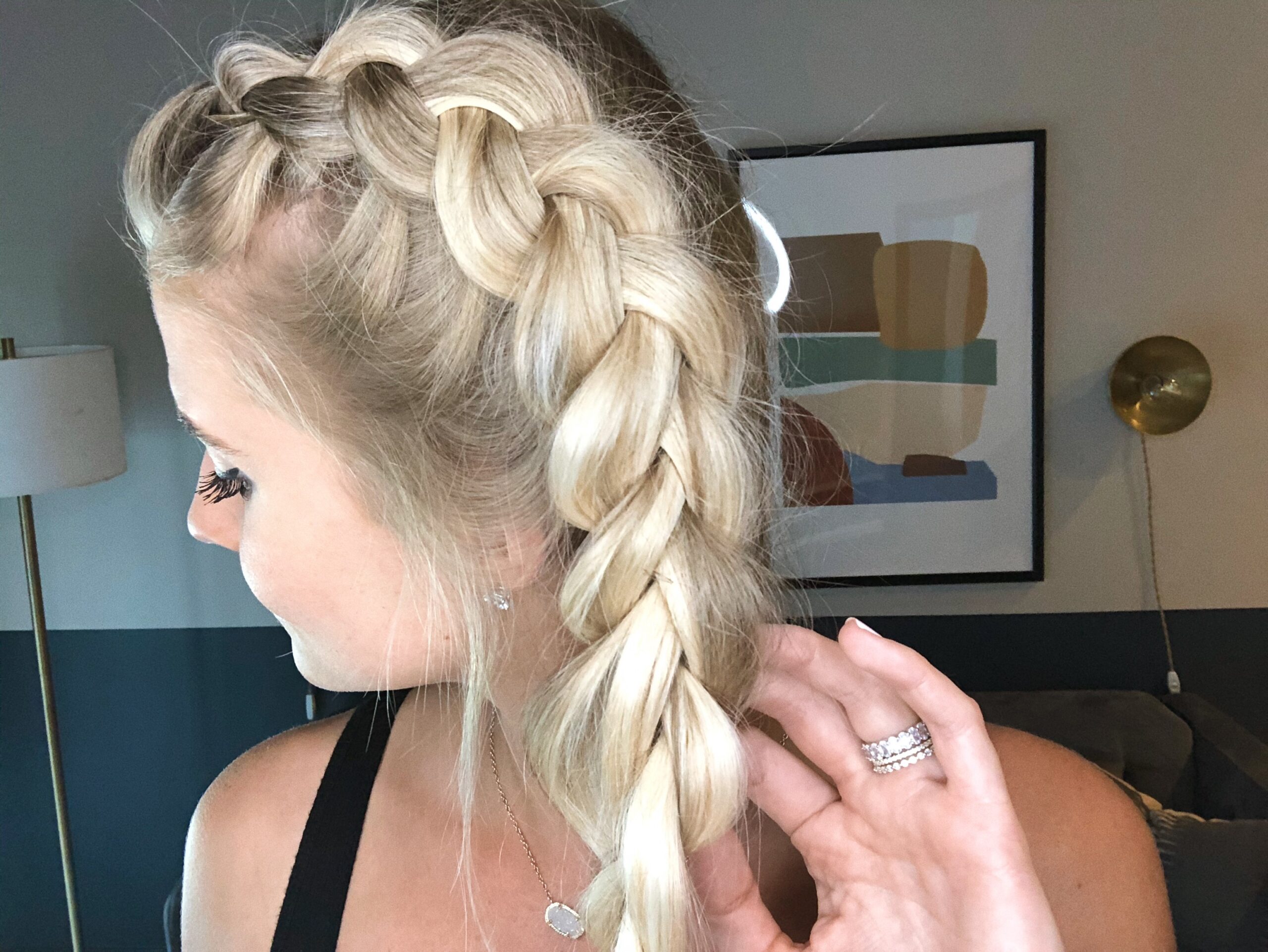 Pigtail Inside Out Braids  The How-To - Abrielle Says